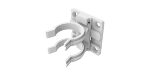 Plastic Double Base Clip