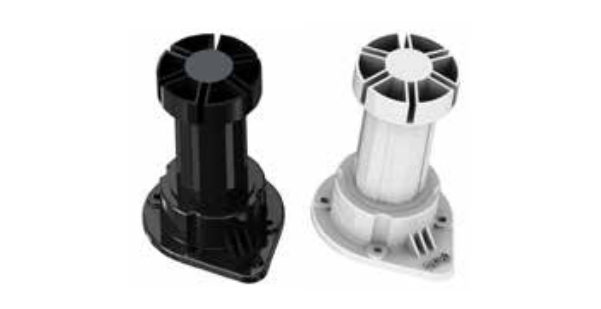 Plastic Adjustable Base Leg 10-15 cm