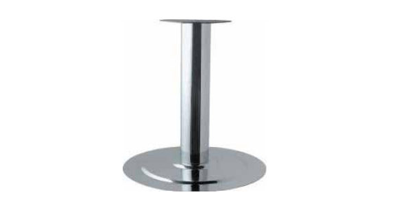 Ø76 - Ø480 Table Leg with Plate (wood)