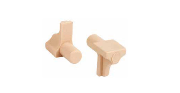 Plastic Shelf Pin with Dowel 5 mm
