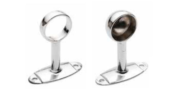 Mini Round Tube End Cap